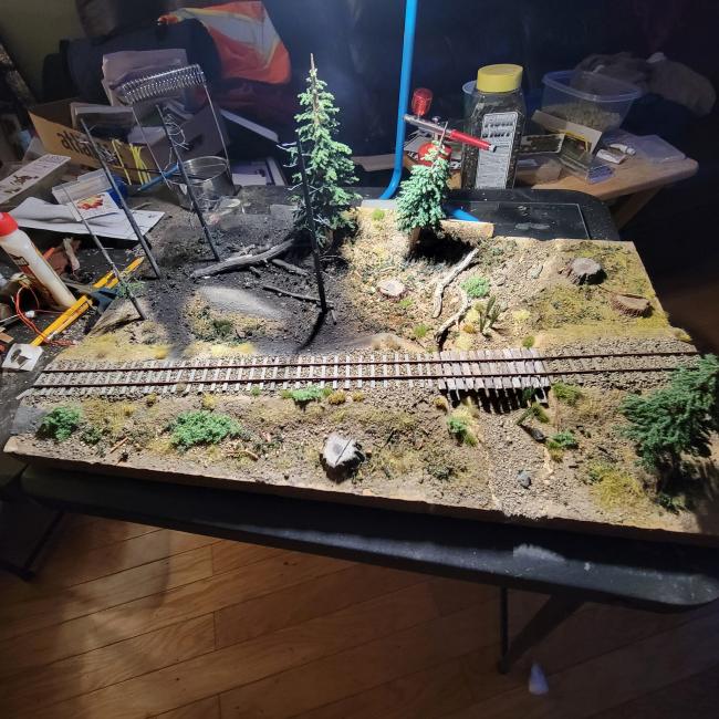 Fire Scene Diorama 1